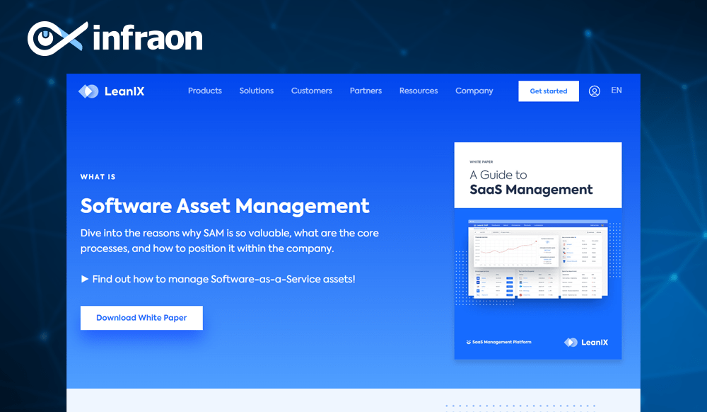 leanIX, Software asset Management